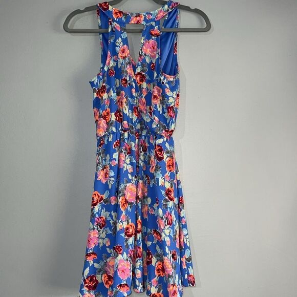 Lush Faux Wrap Dress Nordstrom Sundress - Picture 7 of 8